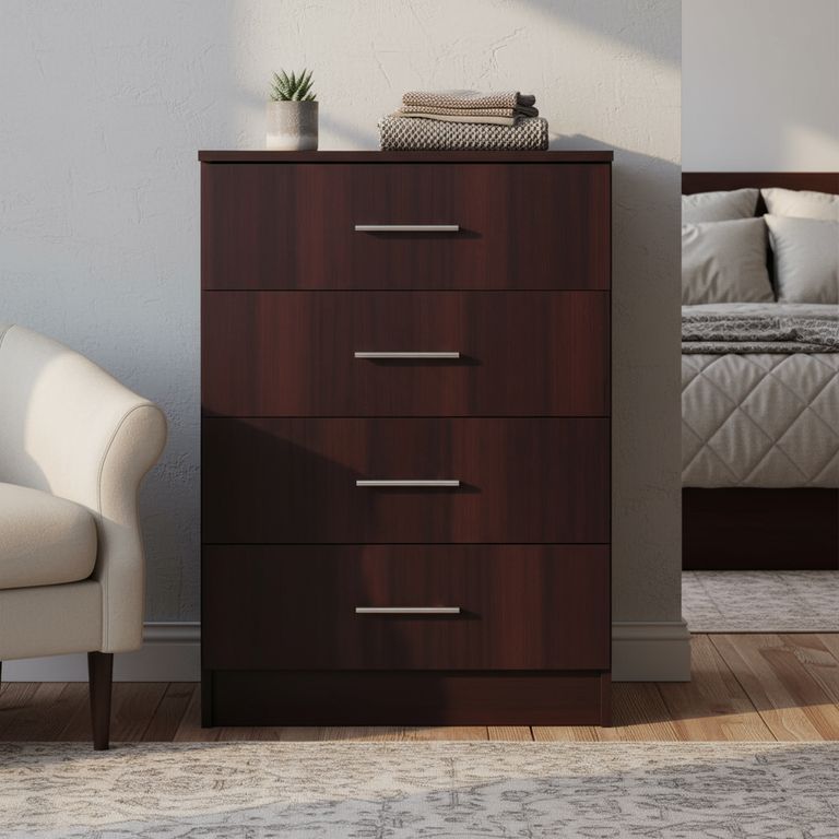 CIC Cómoda 4 Cajón(es) Fenix 60x85x45 cm Olmo