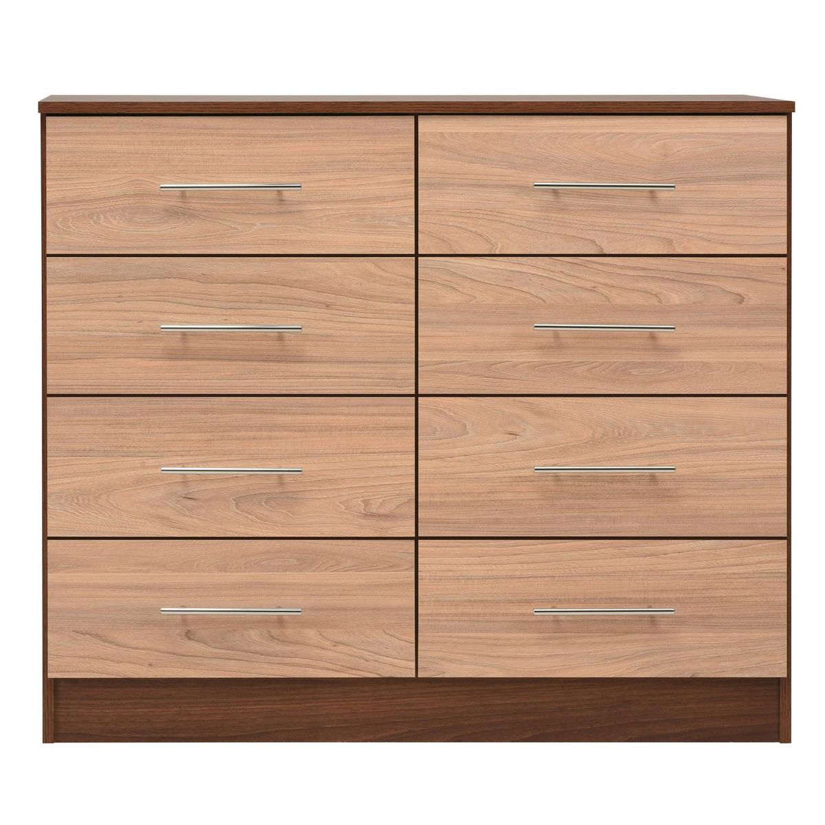 CIC - Cómoda 8 Cajón(es) Polux 100x85x45 cm Café