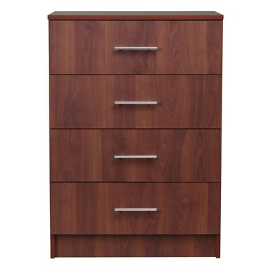 Comoda 4 cajones fenix 85x60x45 cm rojo