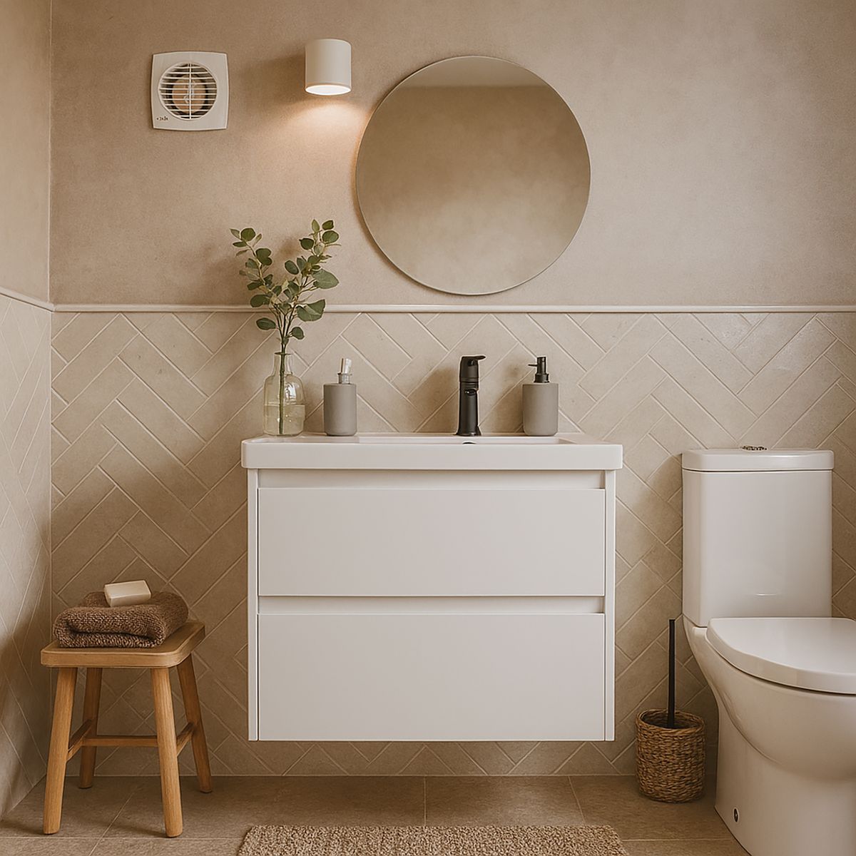 CATA - Extractor de aire 150 mm 28 W