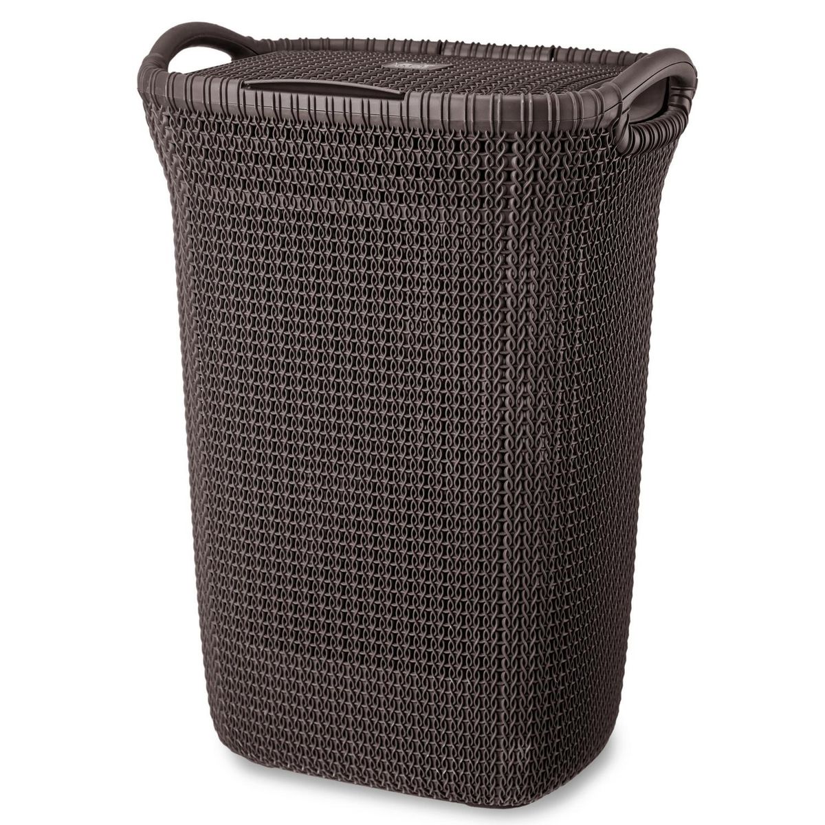 REYPLAST - Cesto khipu 60 litros ratán plástico Café