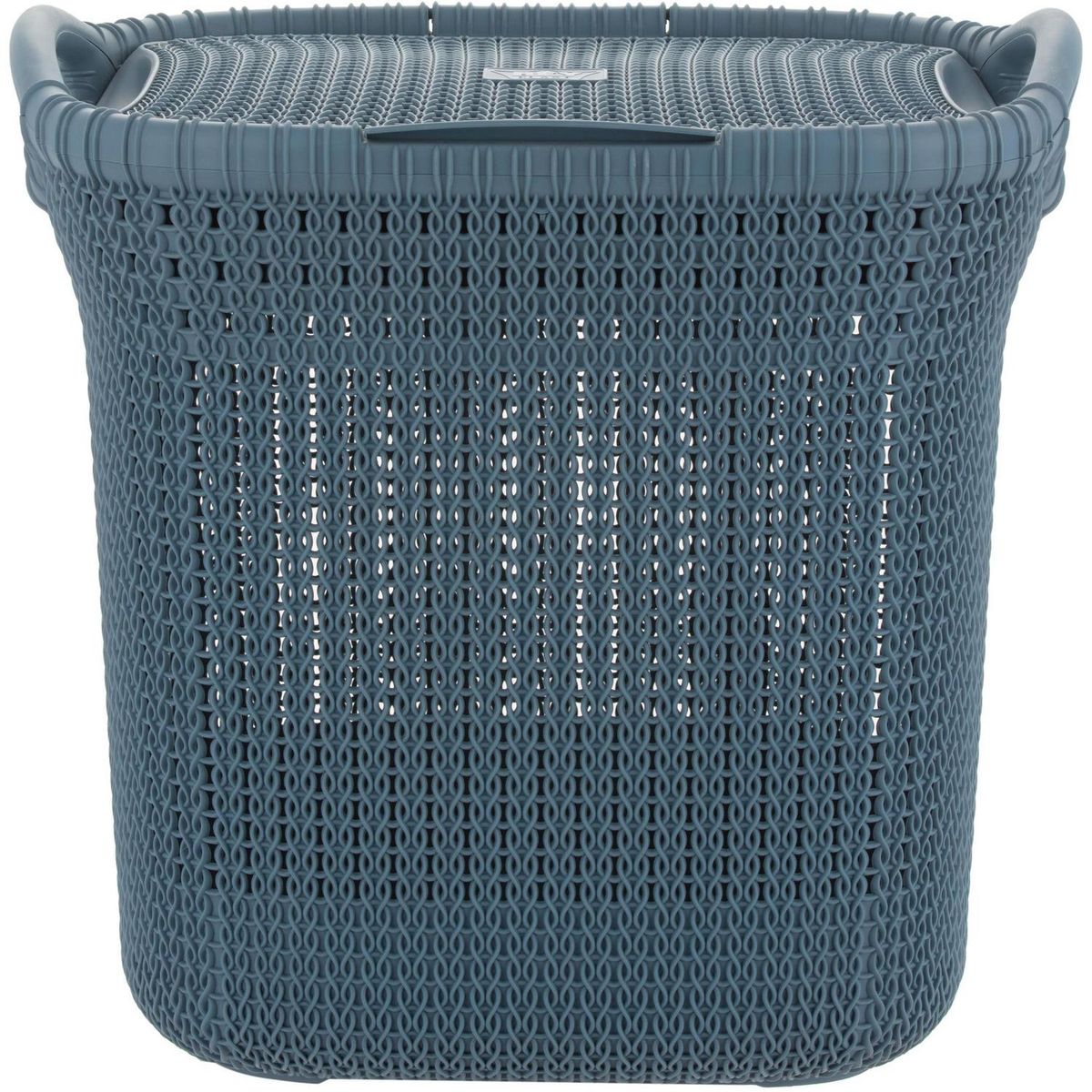 REYPLAST - Cesto Ratán para Ropa 44x44x34 cm 40 l Azul