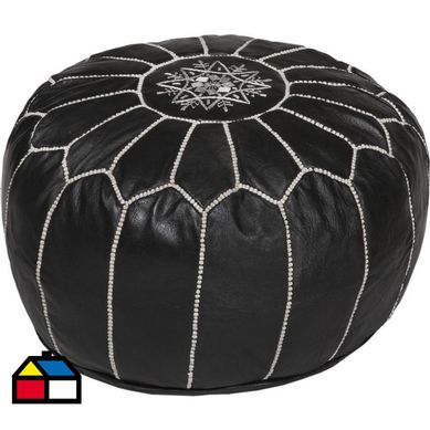 Pouf 50x50 cm cuero