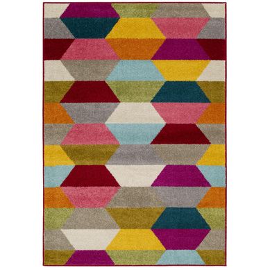 Alfombra Decorista 160x235 cm Multicolor