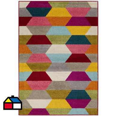 Alfombra Decorista 130x190 cm Multicolor