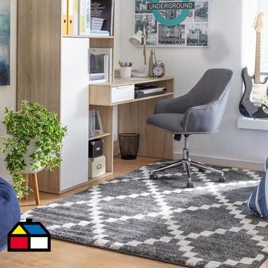 Alfombra Doux Shaped 160x235 cm Negro