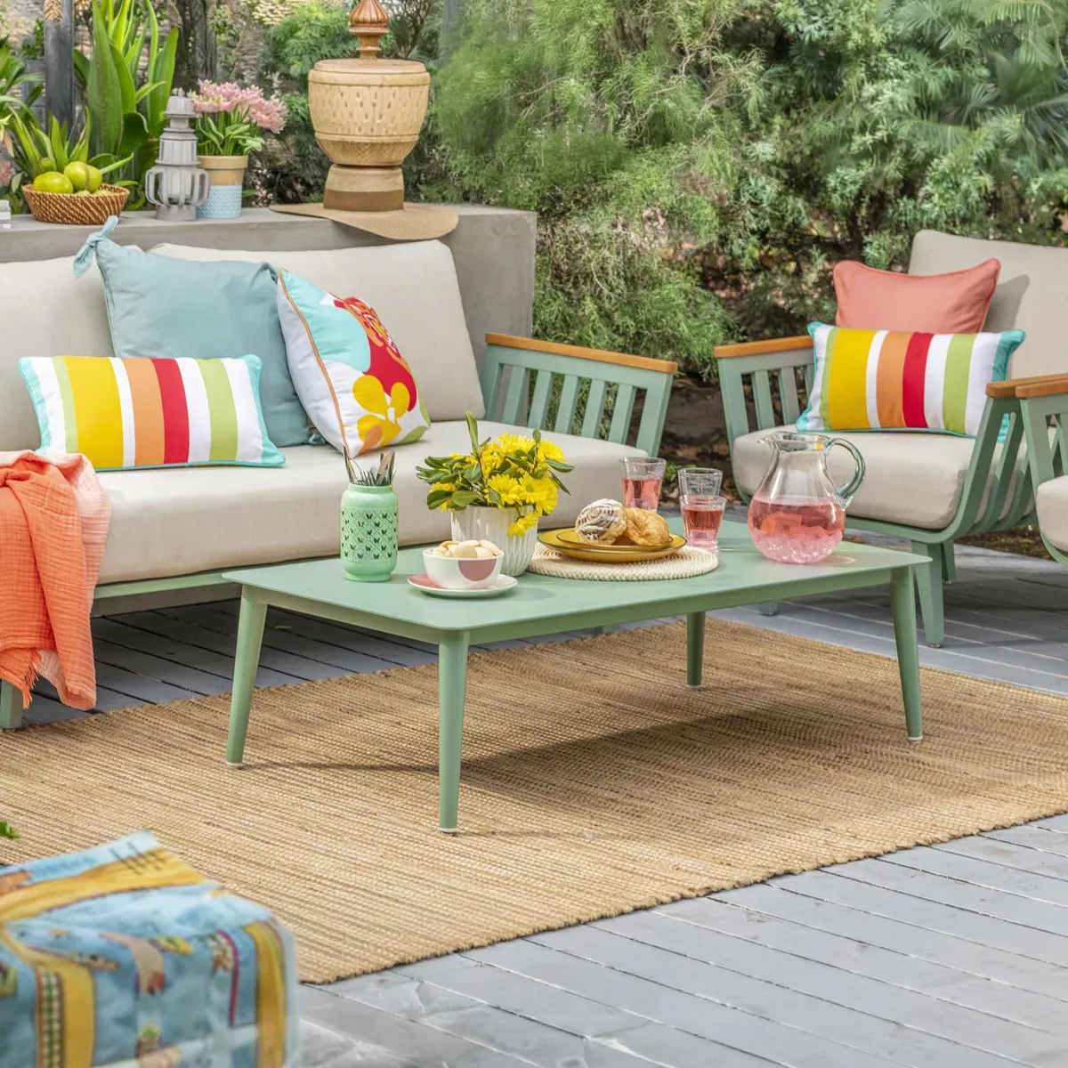 JUST HOME COLLECTION - Alfombra Jacinto 160x230 cm Yute Café