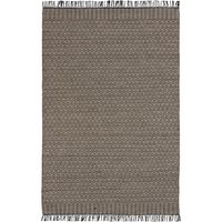 Alfombra Pasi 200x290 cm Lana Negro