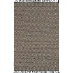 JUST HOME COLLECTION - Alfombra Grande Pasi 200x290 cm Lana Negro