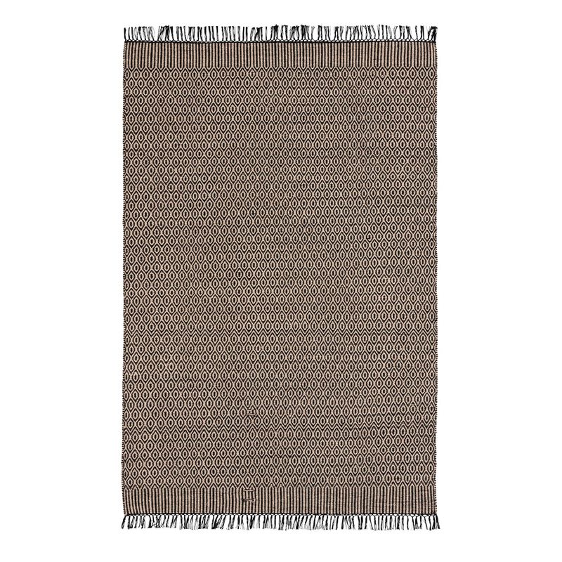 JUST HOME COLLECTION - Bajada de Cama D-7468/5090 50x90 cm Negro