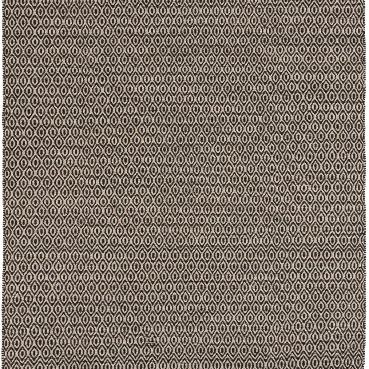 JUST HOME COLLECTION - Alfombra Pasi 120x170 cm Lana Negro