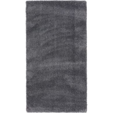 Bajada de cama shaggy touch 60x115 cm lavable gris