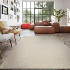 JUST HOME COLLECTION - Alfombra Siroc Diagonal 160x230 cm Beige