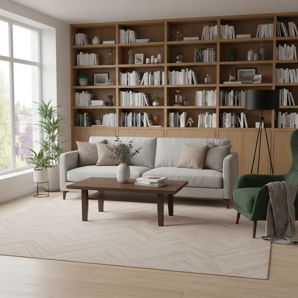 JUST HOME COLLECTION - Alfombra Siroc Diagonal 160x230 cm Beige