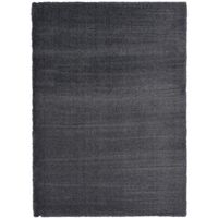 Alfombra Touch 120x170 cm Poliéster Gris