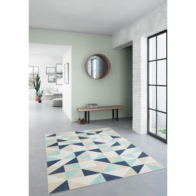 Alfombra Canvas Tringulo 120x170 cm Multicolor