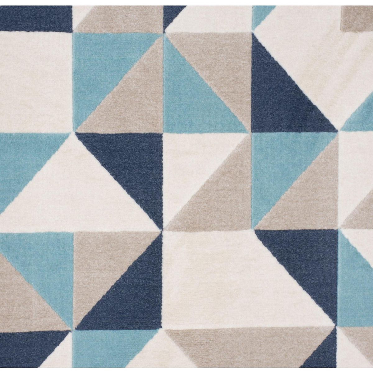 JUST HOME COLLECTION - Alfombra Canvas Triángulo 120x170 cm Polipropileno Multicolor