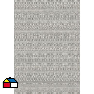 Bajada de cama contour rayas 60x115 cm gris.