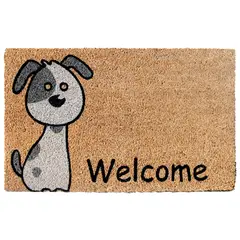 JUST HOME COLLECTION - Limpiapiés Welcome Dog 45x75 cm