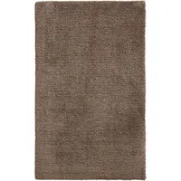 Bajada de Cama Shaggy Feel 50x80 cm Poliéster Café