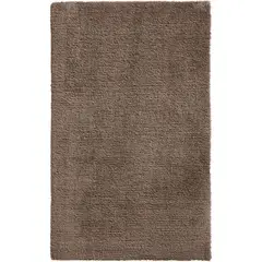 JUST HOME COLLECTION - Bajada de Cama Shaggy Feel 50x80 cm Café
