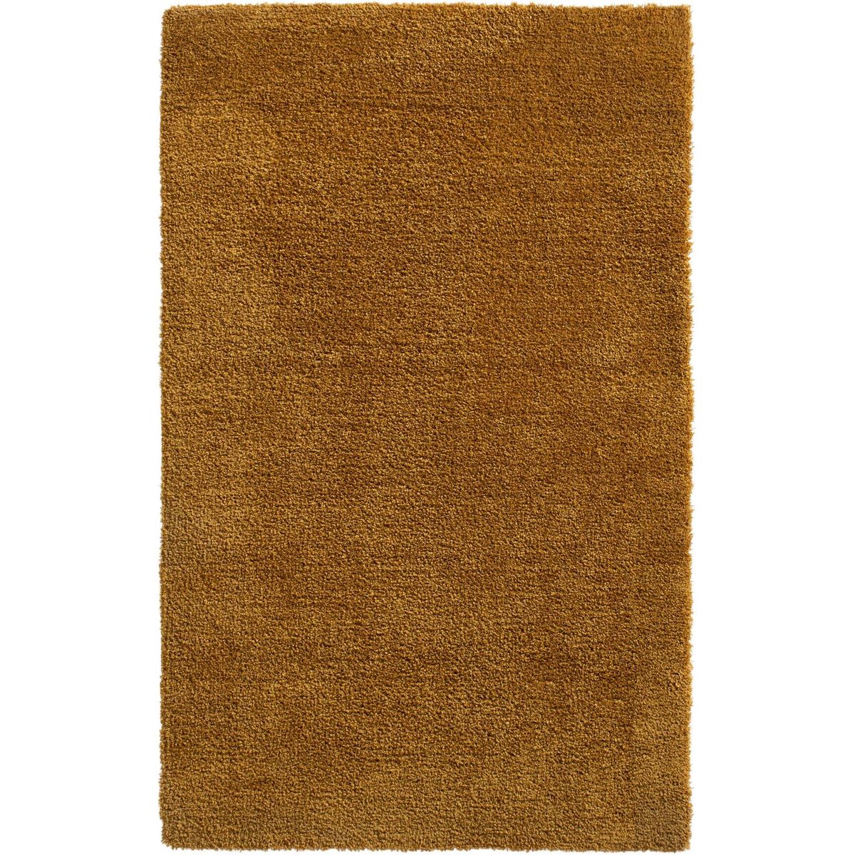 JUST HOME COLLECTION - Bajada de Cama Shaggy Feel 50x80 cm Poliéster Amarillo