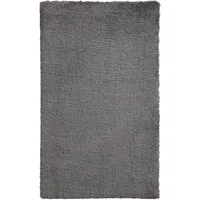 Bajada de Cama Shaggy Feel 50x80 cm Poliéster Gris