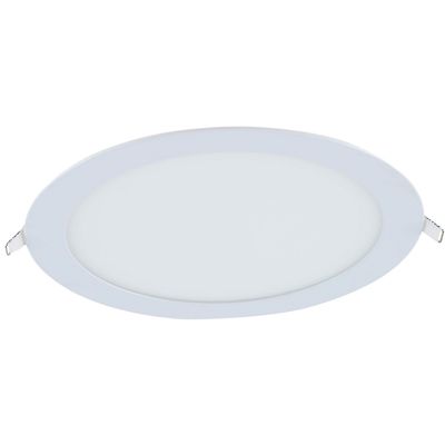 Imagen 2 del producto Panel Led Empotrado Circular Blanco 18W Luz Fría