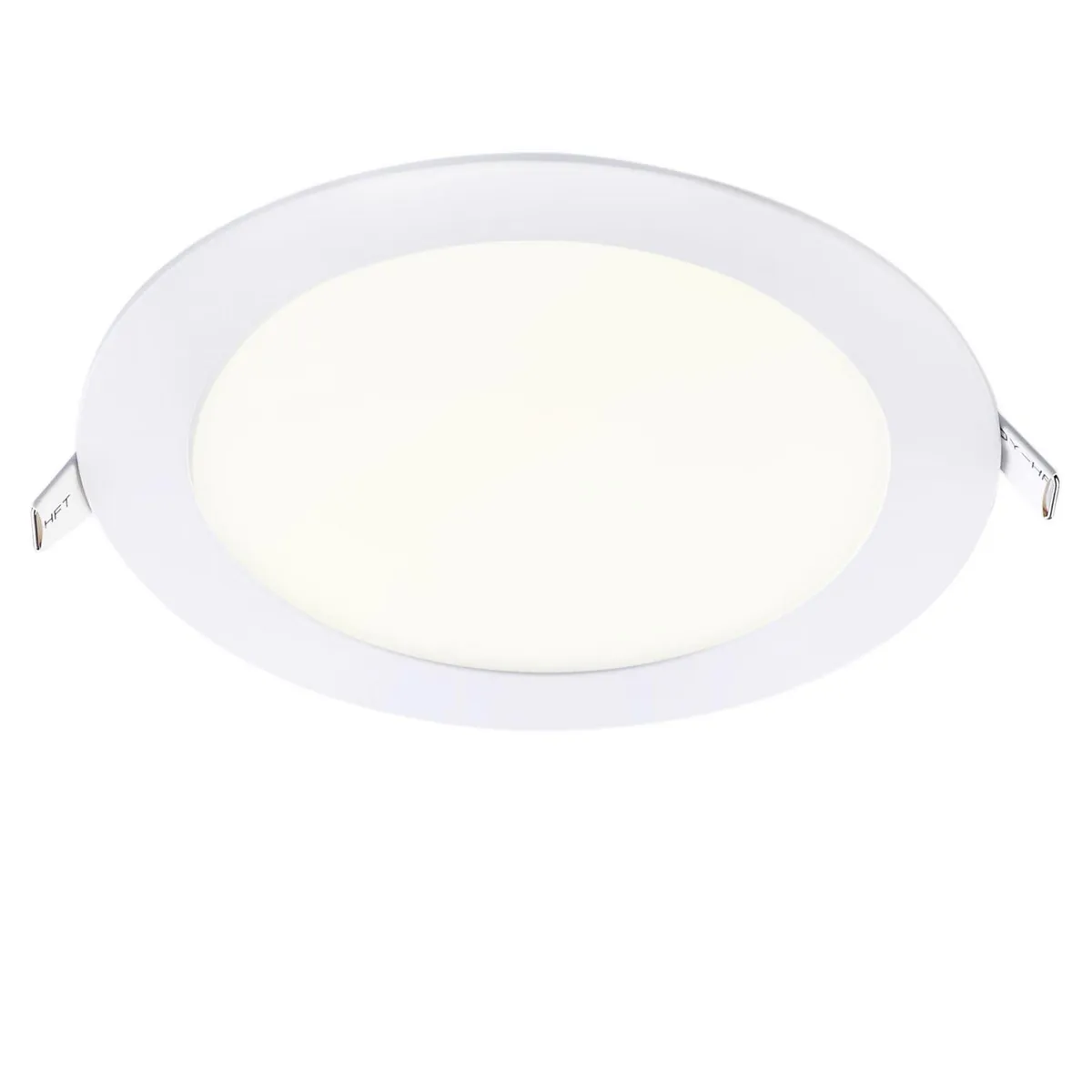 DAIRU - Panel led empotrado circular 12w luz cálida