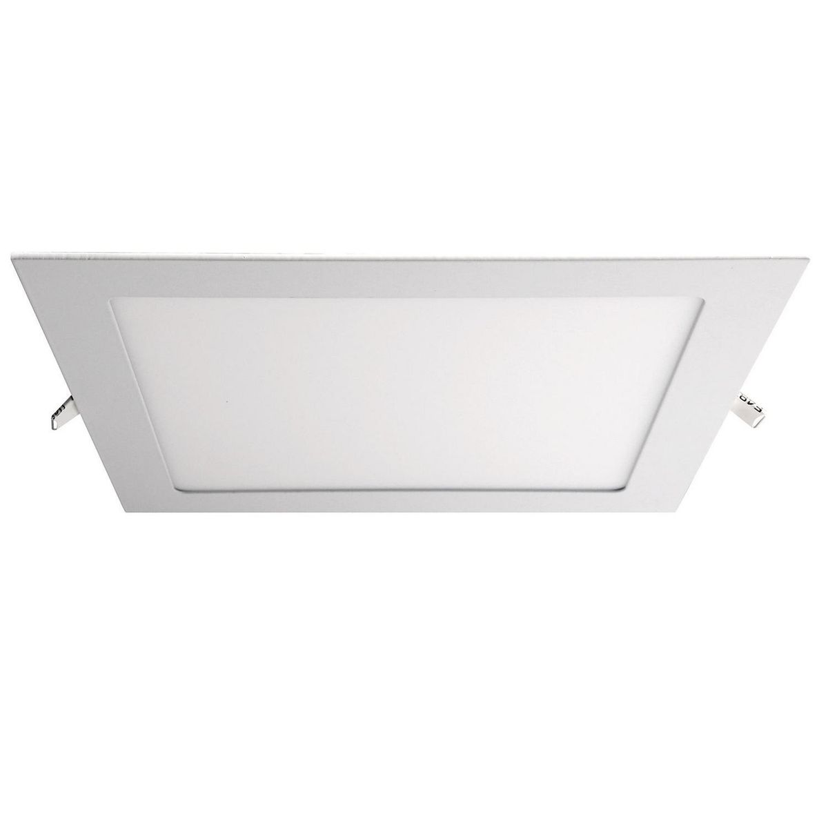 DAIRU - Panel led empotrado cuadrado 12w luz cálida