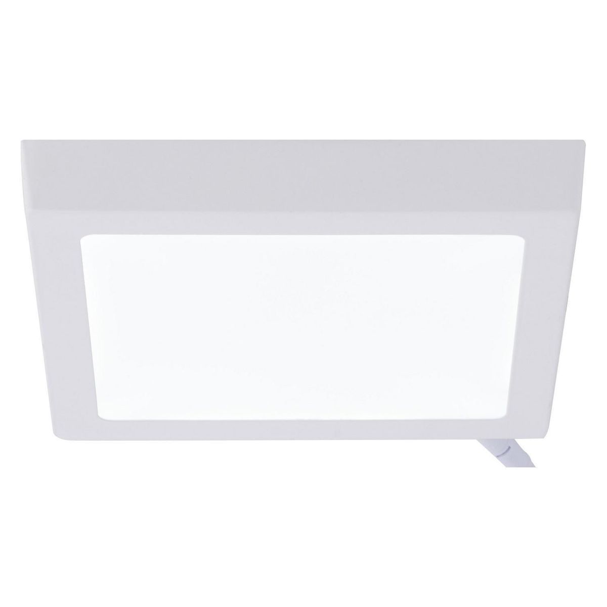 DAIRU - Panel Led Sobrepuesto Cuadrado Blanco 18W Luz Cálida