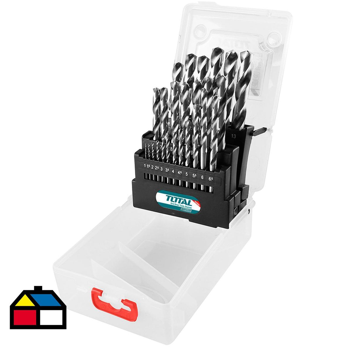 TOTAL - Set de brocas 25 piezas