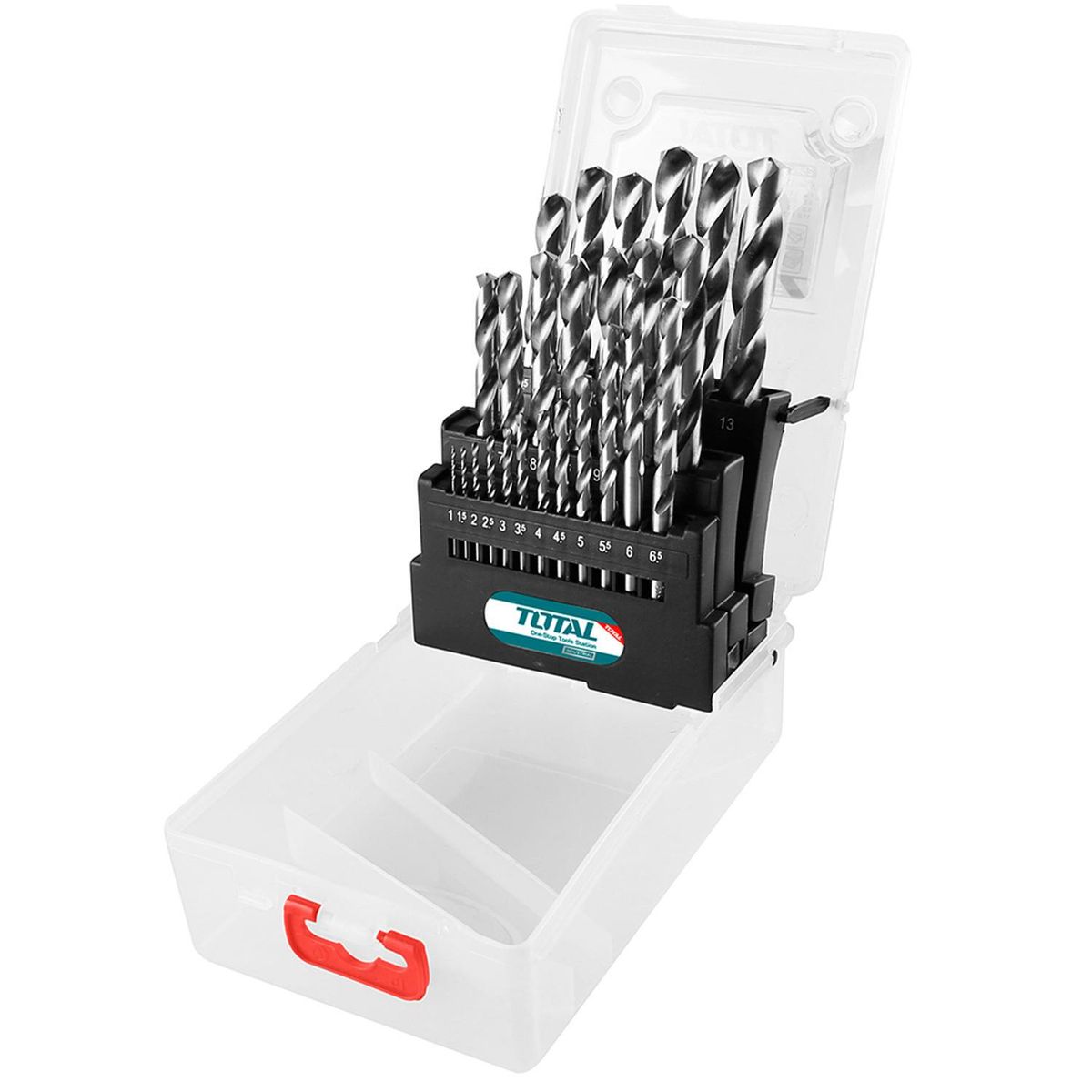 TOTAL - Set de brocas 25 piezas