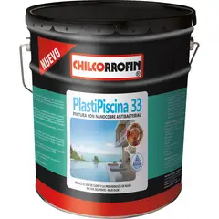 CHILCORROFIN - Plastipiscina33 nano tecnología partículas cobre gris acero