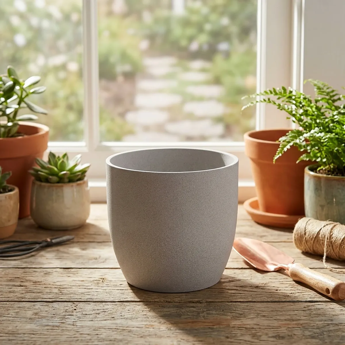 Macetero Basel, marca SK - Foto Principal