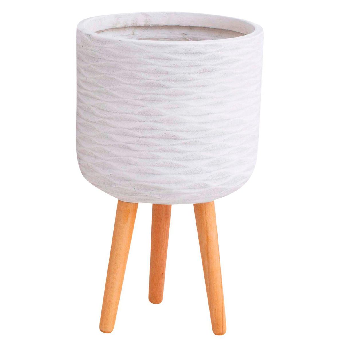 JUST HOME COLLECTION - Macetero de fibra con patas