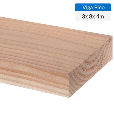 Viga pino Oregn cepillado 3 x 8 x 4 m