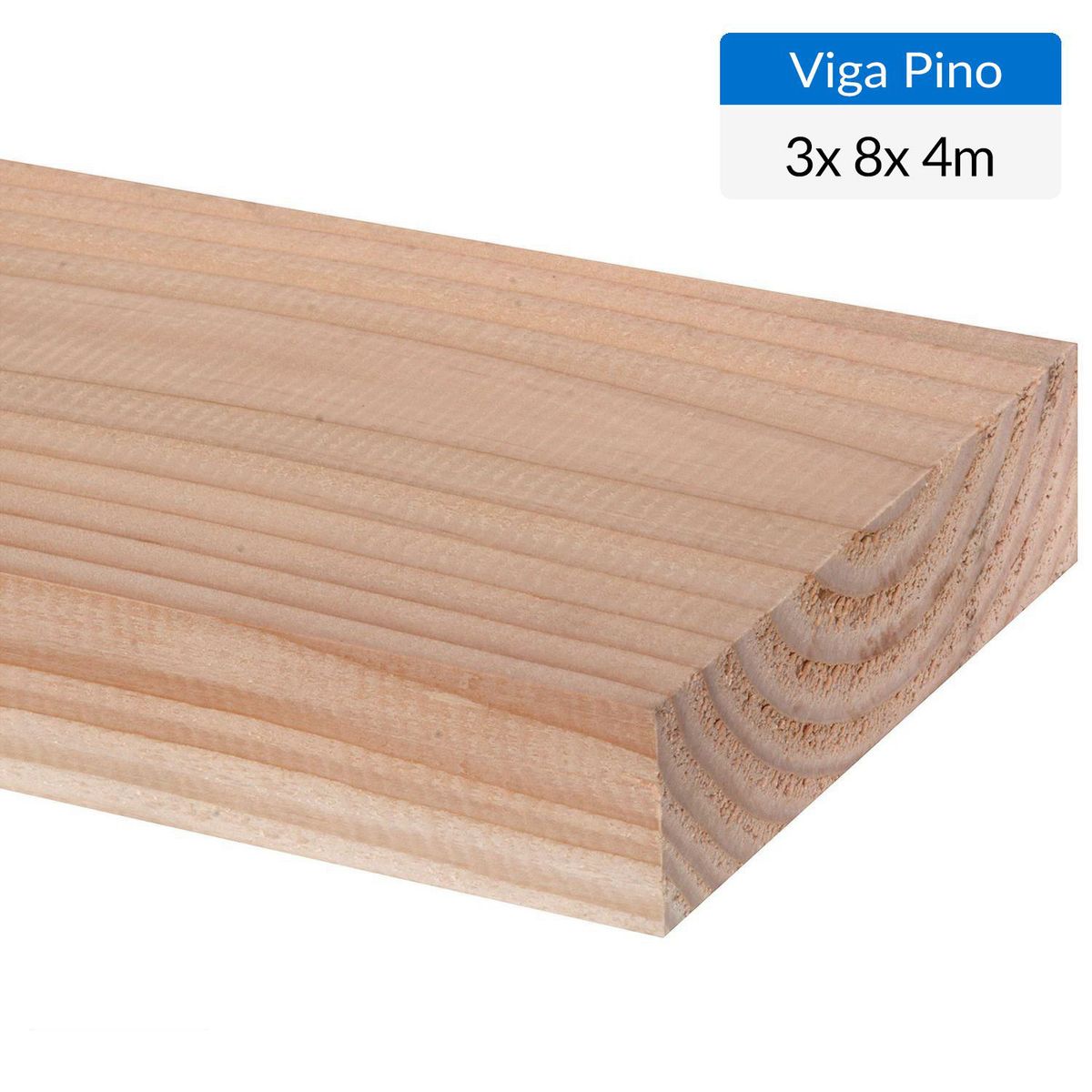 GENERICO - Viga pino Oregón cepillado 3 x 8 x 4 m