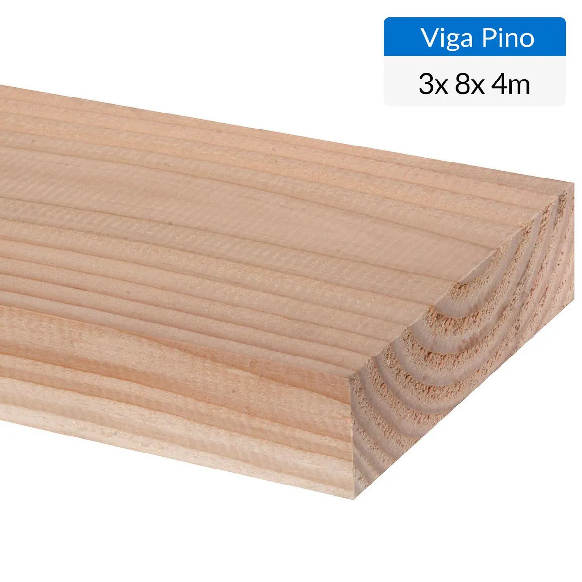 GENERICO - Viga pino Oregón cepillado 3 x 8 x 4 m