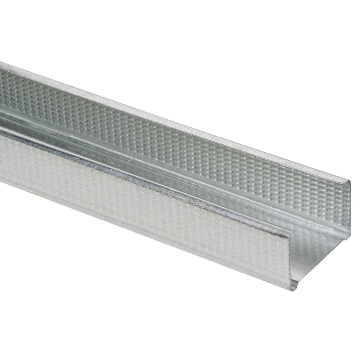 GENERICO - Perfil Tabiques Montante Perforado Metal 60x38x0,5 mm 3 m