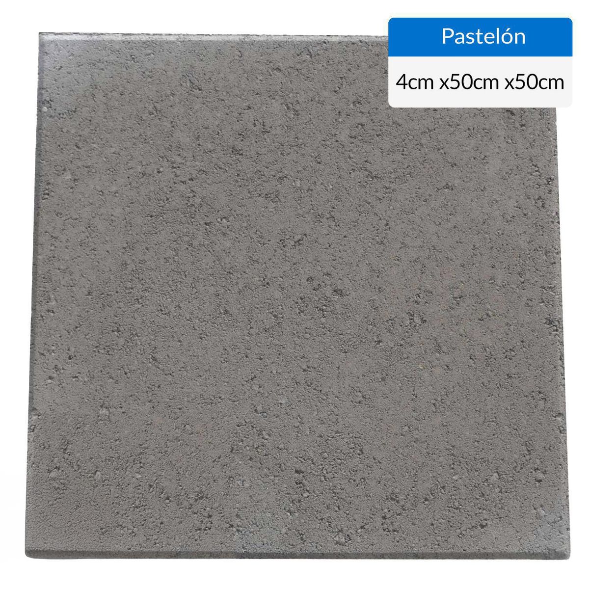 GRAU - Pastelón gris 50x50x4 cm