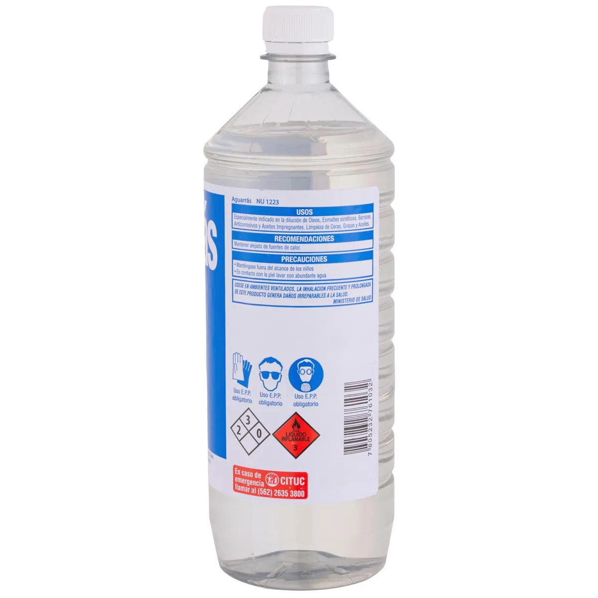 QUIMICA UNIVERSAL - Aguarrás mineral 1 lt