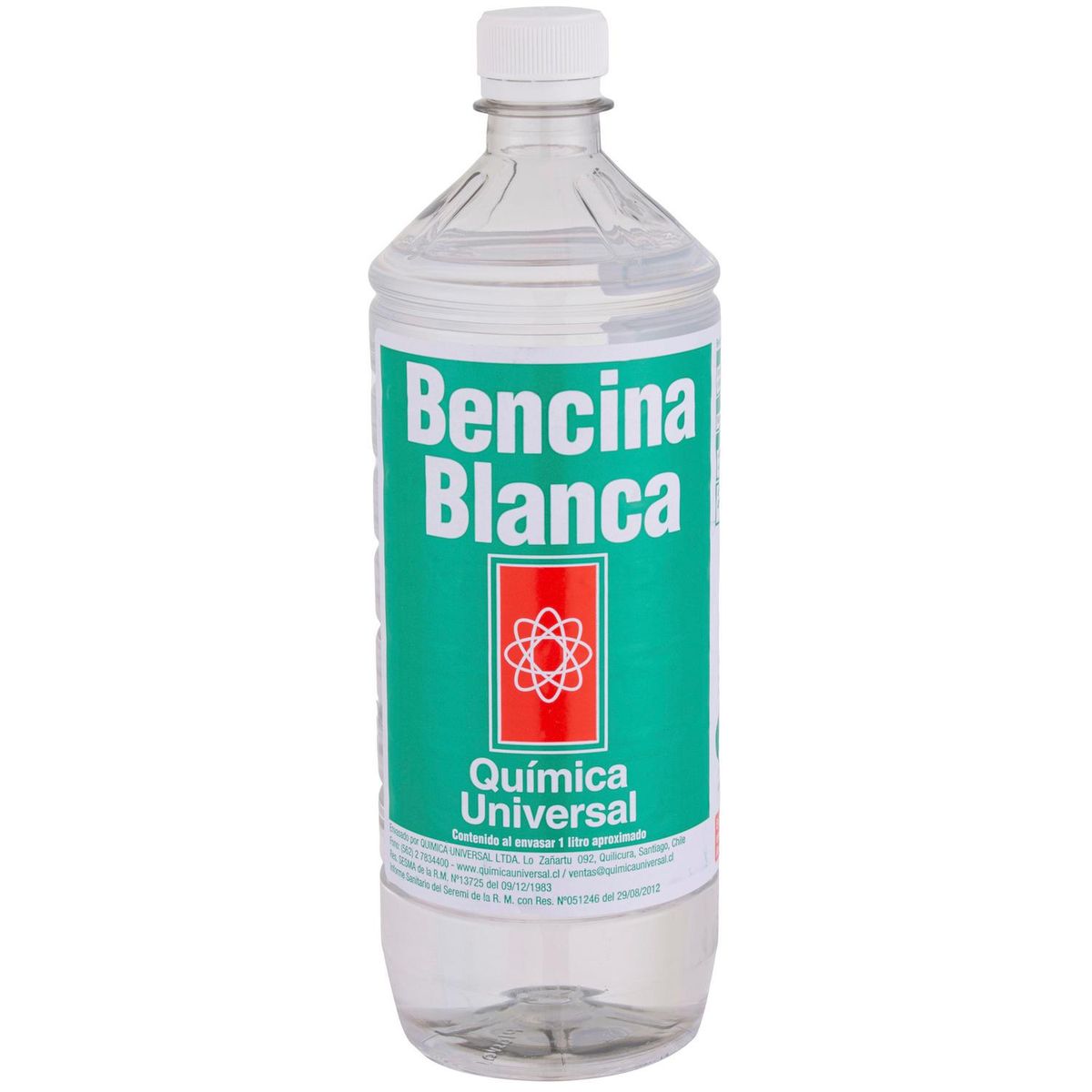 QUIMICA UNIVERSAL - Bencina blanca 1 lt Transparente