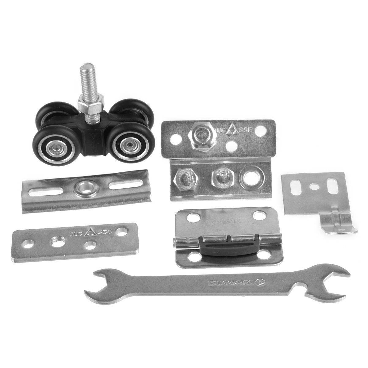 DUCASSE - Set de carro corredera plegable 2 unidades