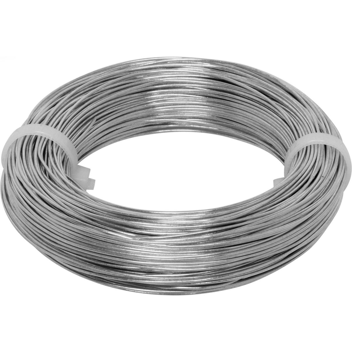 INCHALAM - Alambre Acero Galvanizado Multiuso Display # 22 0.76 mm 40 m Gris