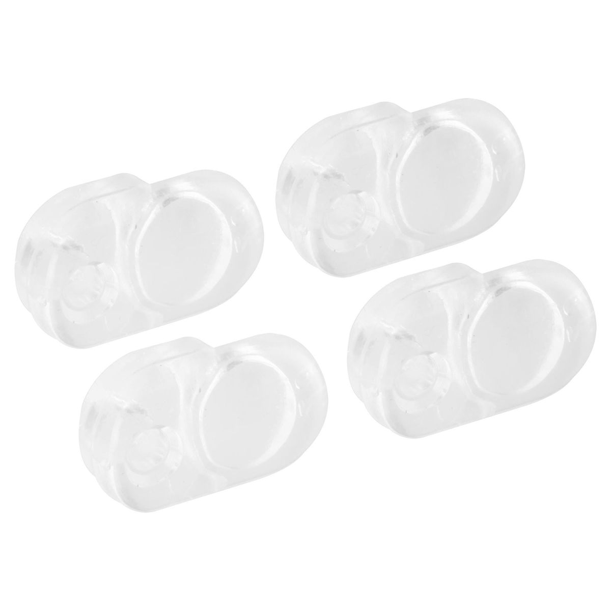 DVP - Set de soportes para repisa 4 unidades