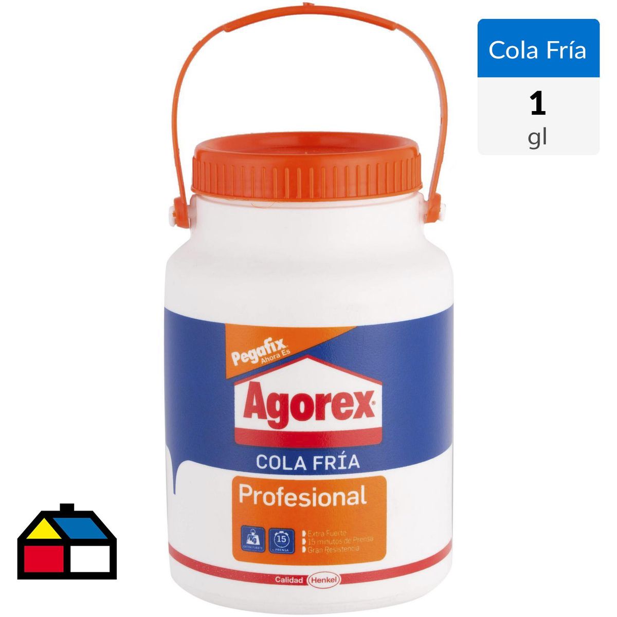 AGOREX - Cola Fría Profesional Prensado Rápido 1 galón