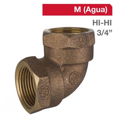 Codo Bronce HI/HI 3/4