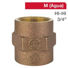 STRETTO - Copla Bronce HI/HI 3/4" 1u