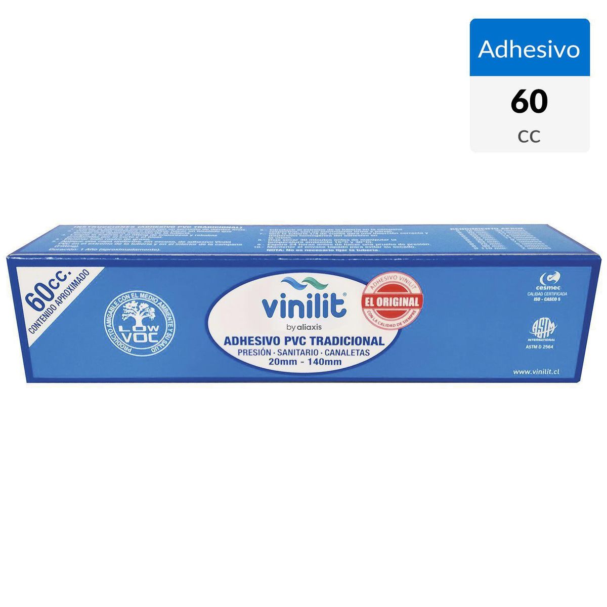 VINILIT - Adhesivo para PVC 60 cc